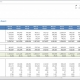 Rolling 13 Month Profit & Loss Report Example