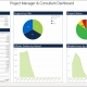 Example of a Project Dashboard for a Professional Services Company