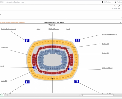 Example of a Stadium Revenue Report for Sports Venues