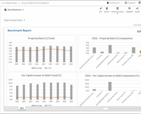 Example of a KPI Benchmark Report for Public Sector Organizations