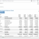 Example of a Balance Sheet Report for Bank Branches