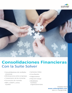 Solver para Consolidaciones Financieras